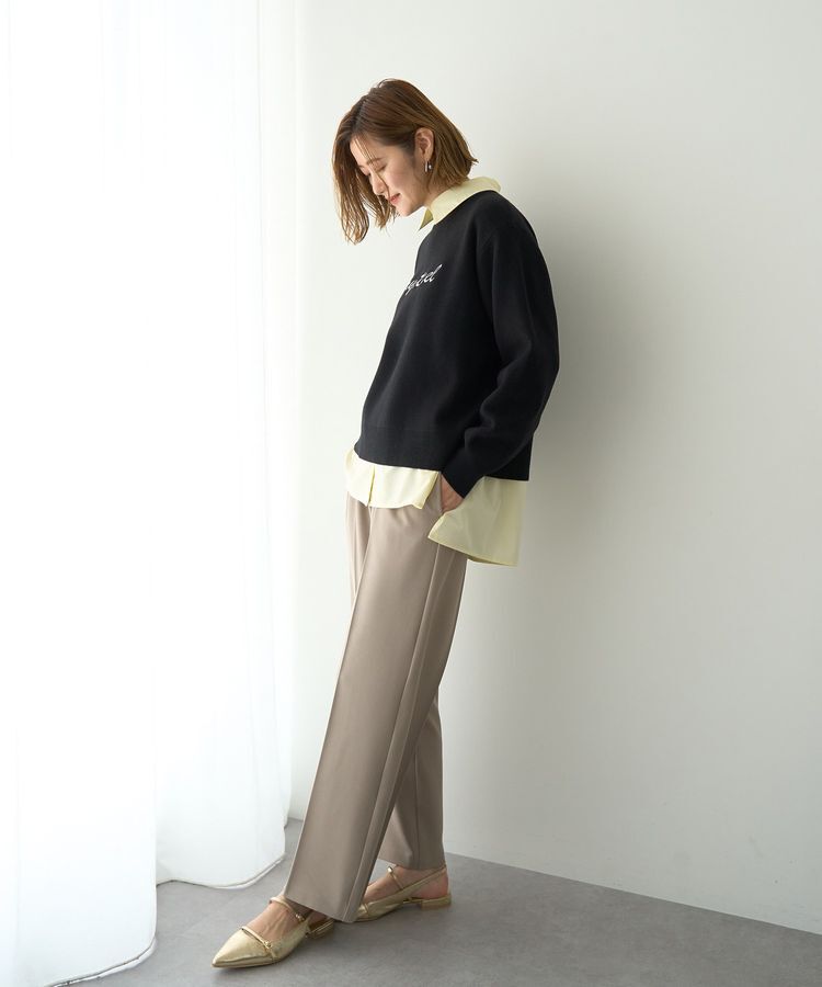 YECCA VECCA「イージーワイドパンツ」|その他|