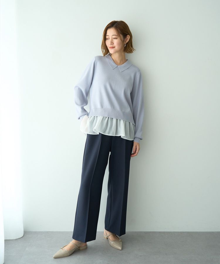 YECCA VECCA「イージーワイドパンツ」|その他|