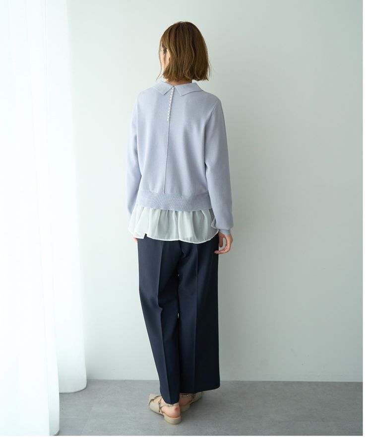 YECCA VECCA「イージーワイドパンツ」|その他|