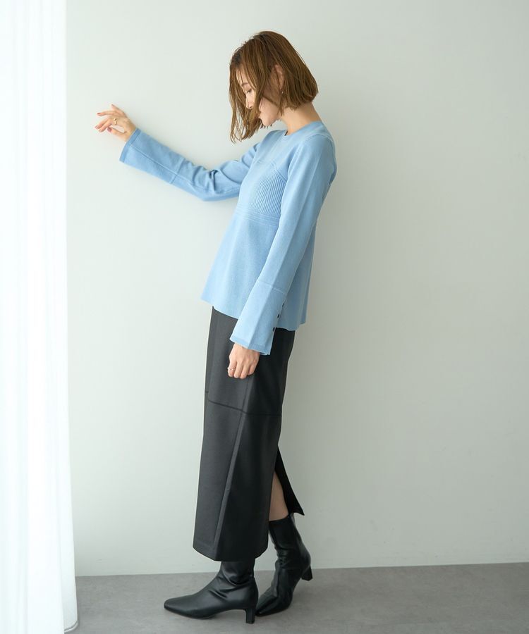 YECCA VECCA「ビスチェデザインニット」|ニット・セーター|