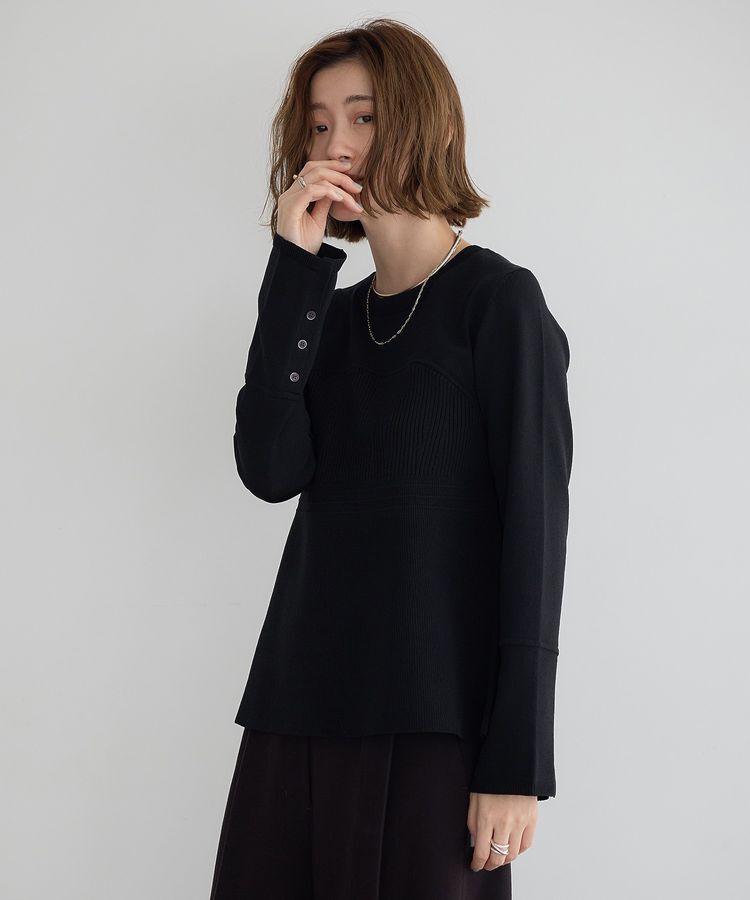 YECCA VECCA「ビスチェデザインニット」|ニット・セーター|