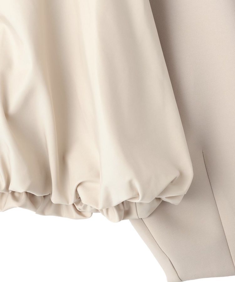 YECCA VECCA「異素材MIXバルーンブルゾン」|ブルゾン・スタジャン|