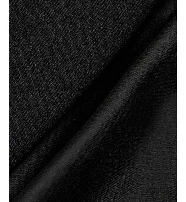 allureville「布帛コンビニットブルゾン」|カーディガン|