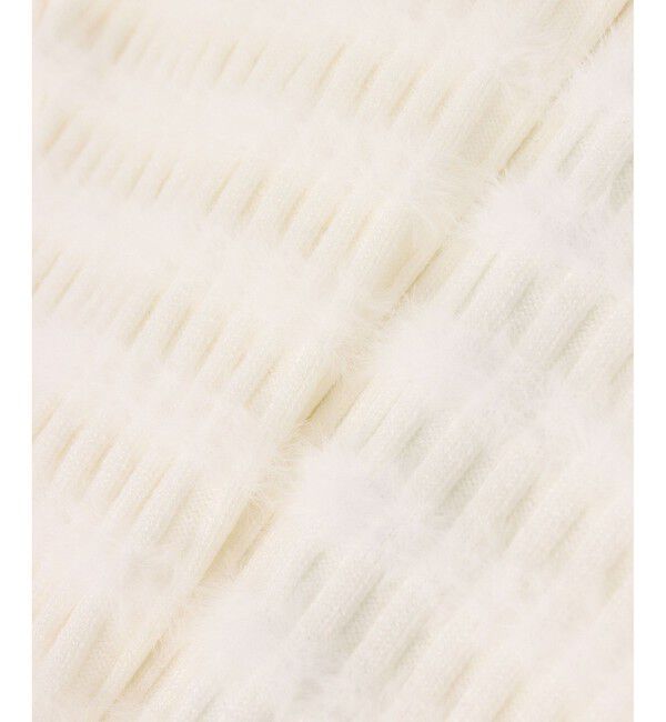 LOULOU WILLOUGHBY「◇【LOULOU WILLOUGHBY】フェザーボーダーカーディガン」|カーディガン|