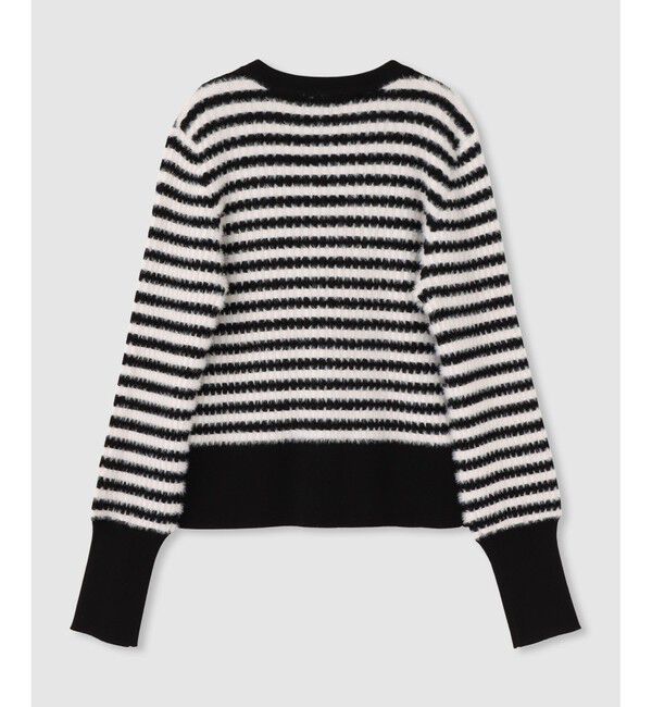 LOULOU WILLOUGHBY「◇【LOULOU WILLOUGHBY】フェザーボーダーカーディガン」|カーディガン|