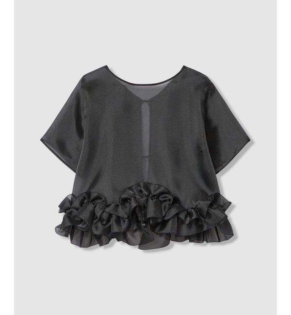 LOULOU WILLOUGHBY「【LOULOU WILLOUGHBY】２ＷＡＹシアーブラウス」|シャツ・ブラウス|