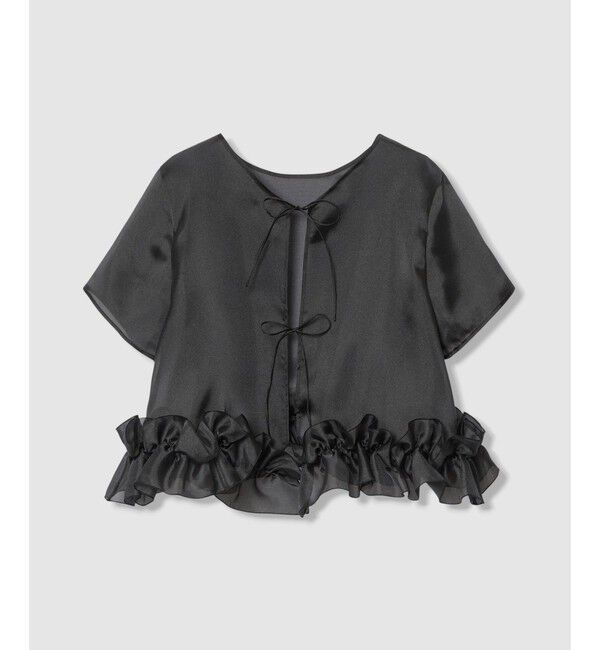 LOULOU WILLOUGHBY「【LOULOU WILLOUGHBY】２ＷＡＹシアーブラウス」|シャツ・ブラウス|