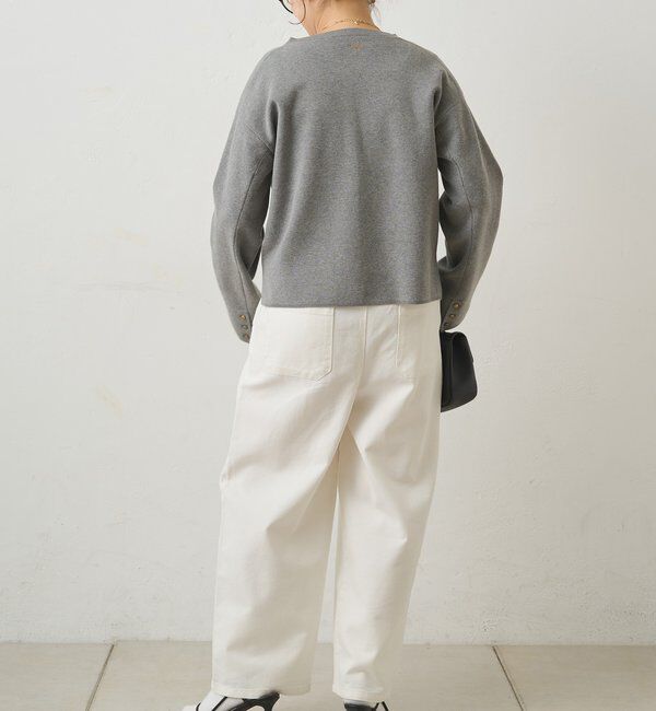  「【手洗い可能】ミラノリブニットカーディガン」|ニット・セーター|