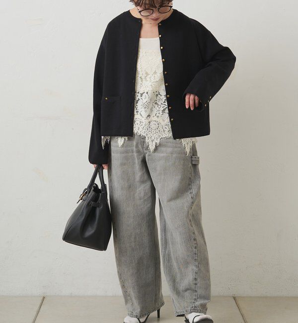  「【手洗い可能】ミラノリブニットカーディガン」|ニット・セーター|