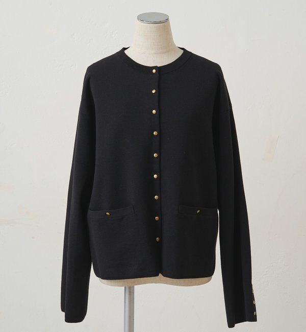  「【手洗い可能】ミラノリブニットカーディガン」|ニット・セーター|