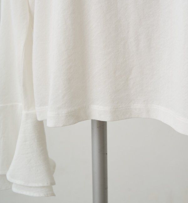  「布帛フレアカフカットソー」|Tシャツ・カットソー|