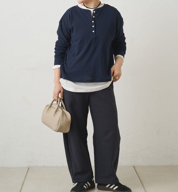  「前後2WAYシアーワッフルカットソー」|Tシャツ・カットソー|