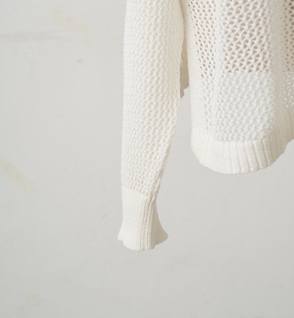  「【＠sein___000企画】メッシュ編みニットプルオーバー」|キャミソール|