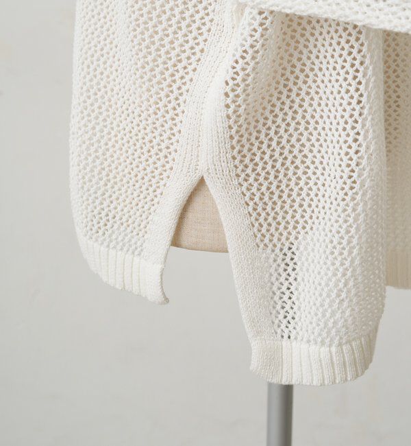  「【＠sein___000企画】メッシュ編みニットプルオーバー」|キャミソール|