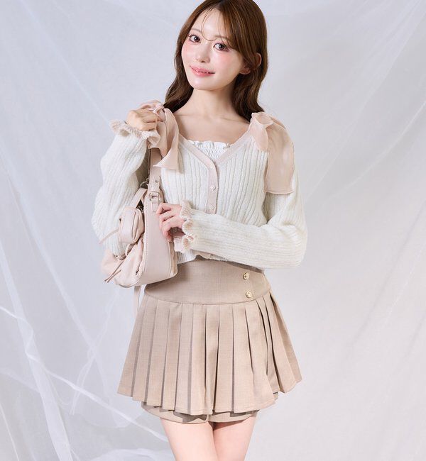  「配色カーディガン」|ニット・セーター|