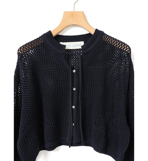 MidiUmi「MidiUmi ニードルワークカーディガン」|カーディガン|