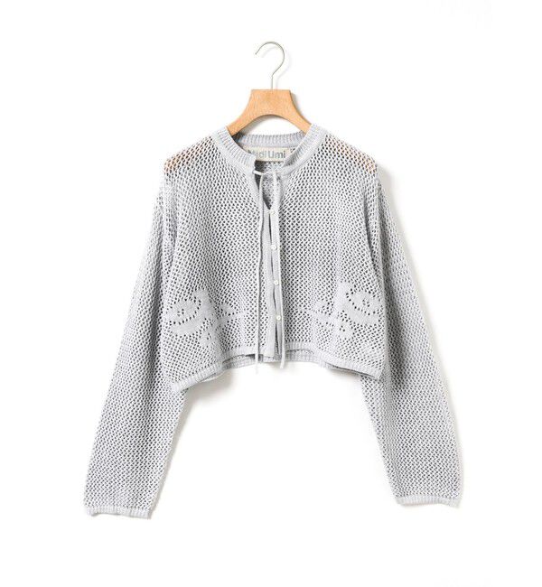 MidiUmi「MidiUmi ニードルワークカーディガン」|カーディガン|
