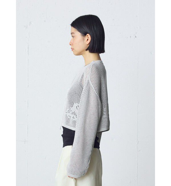 MidiUmi「MidiUmi ニードルワークカーディガン」|カーディガン|