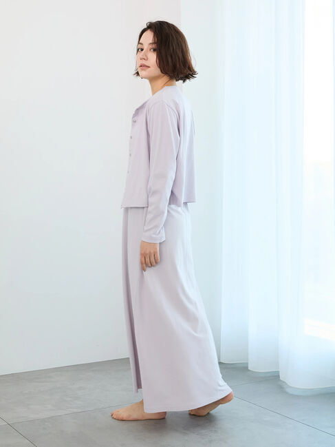 Te chichi「ワンポイント刺繍ミニ裏毛カーディガン」|カーディガン|