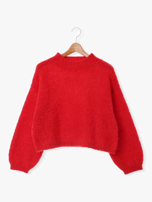 Lugnoncure「ブークレクロップドニット」|ニット・セーター|