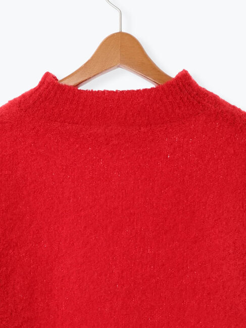 Lugnoncure「ブークレクロップドニット」|ニット・セーター|