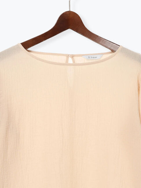 Te chichi「クレープフレアスリーブブラウス」|シャツ・ブラウス|