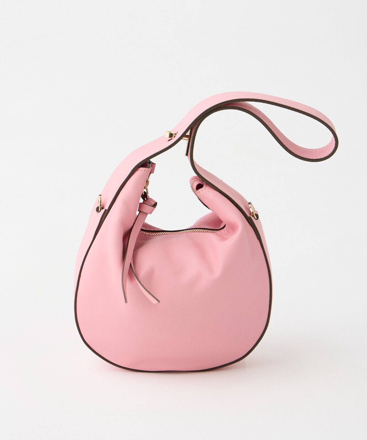 INED「《SUPERIOR CLOSET》ソフトレザーラウンドバッグ small《LORISTELLA》」|ショルダー・メッセンジャー|