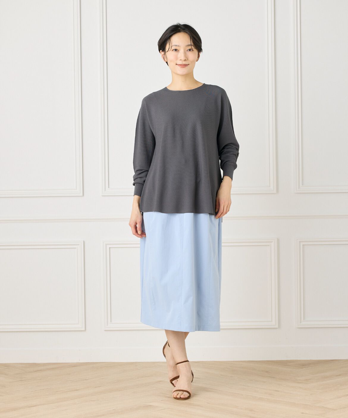 DAY by DAY it&rsquo;s international「ホールガーメントクルーネックニット《Cuoo》」|ニット・セーター|