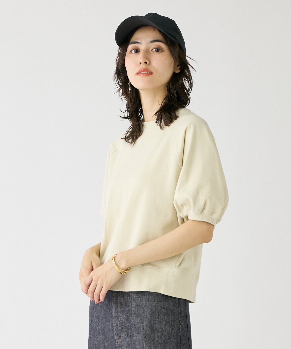 DAY by DAY it&rsquo;s international「パフスリーブスウェットプルオーバー」|スウェット・ジャージ|クリーム4