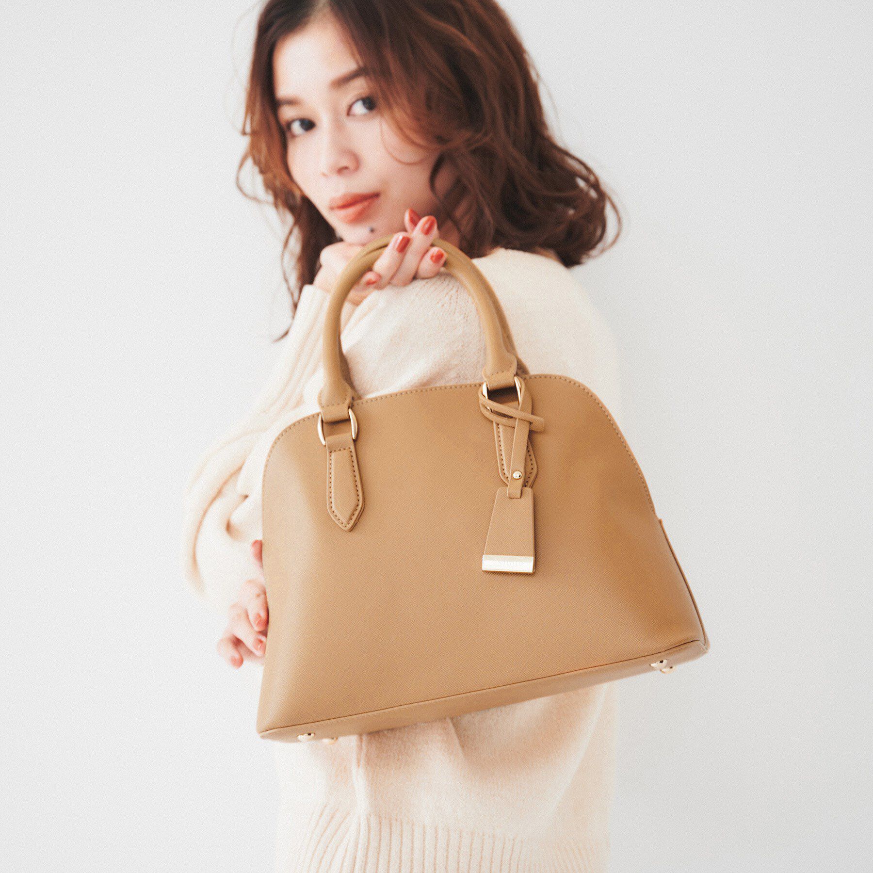 UNTITLED「【追加8／名品】2WAYポケットボストンバッグ」|ハンドバッグ|