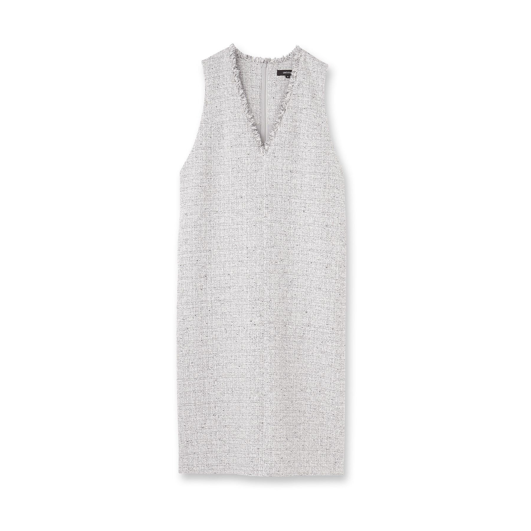 UNTITLED「【洗えるワンピース/カジュアル/ドレッシー】ツイード ジャンパースカート」|ワンピース|