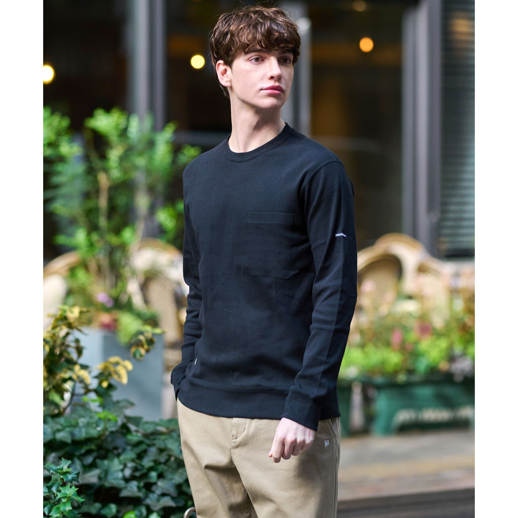 DRESSTERIOR「【Safari12月号掲載】エクスクルーシブフライスロングTシャツ」|Tシャツ・カットソー|