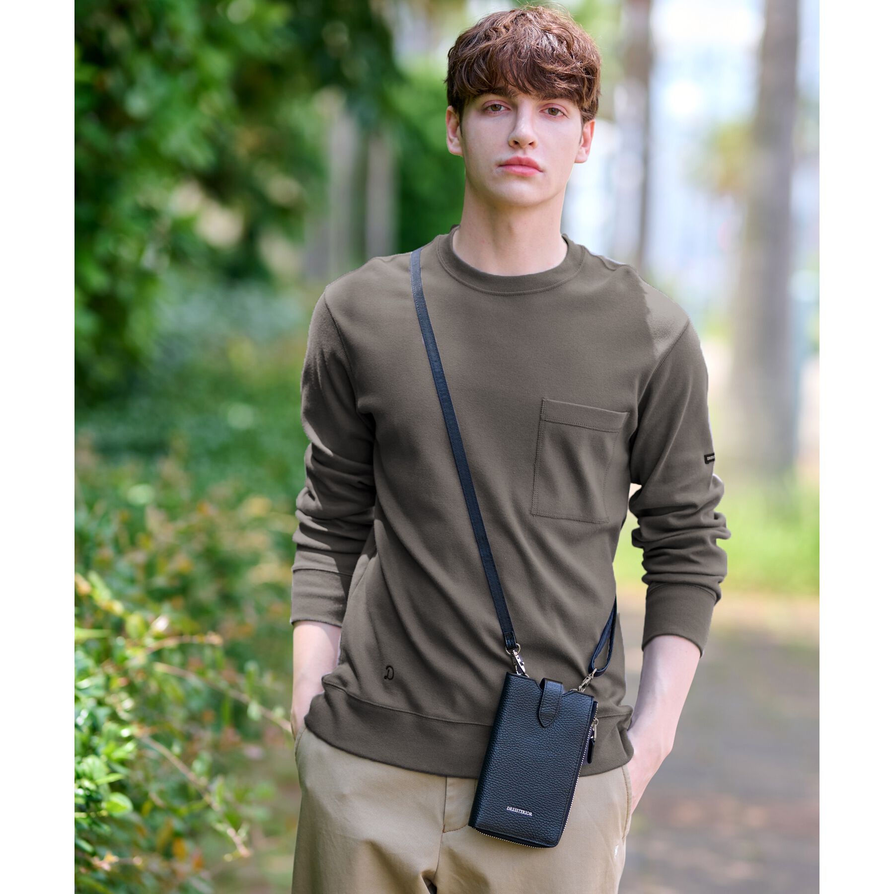 DRESSTERIOR「【Safari12月号掲載】エクスクルーシブフライスロングTシャツ」|Tシャツ・カットソー|