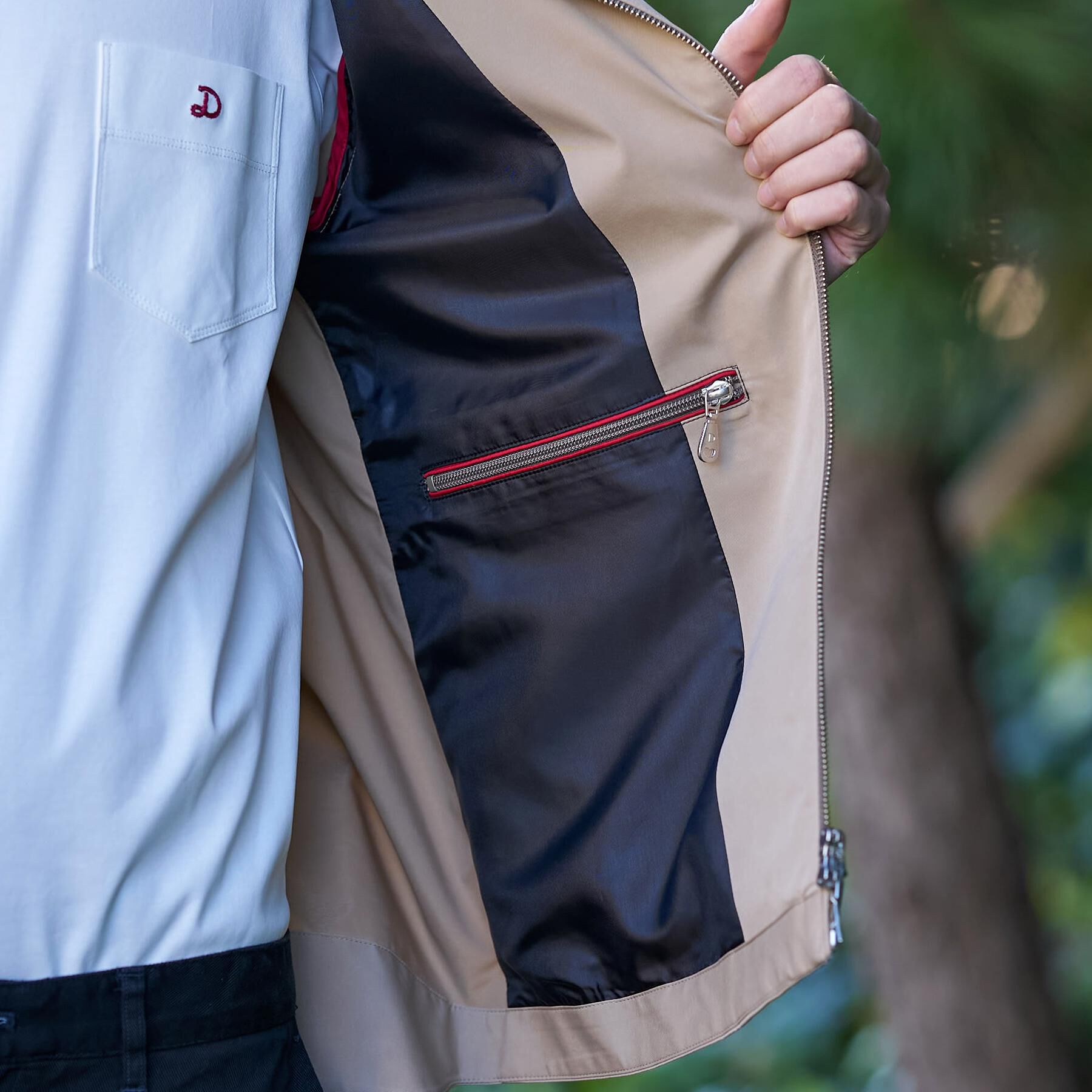 DRESSTERIOR「【撥水/透湿素材】LIMONTA ハイスペックパーカー」|ブルゾン・スタジャン|