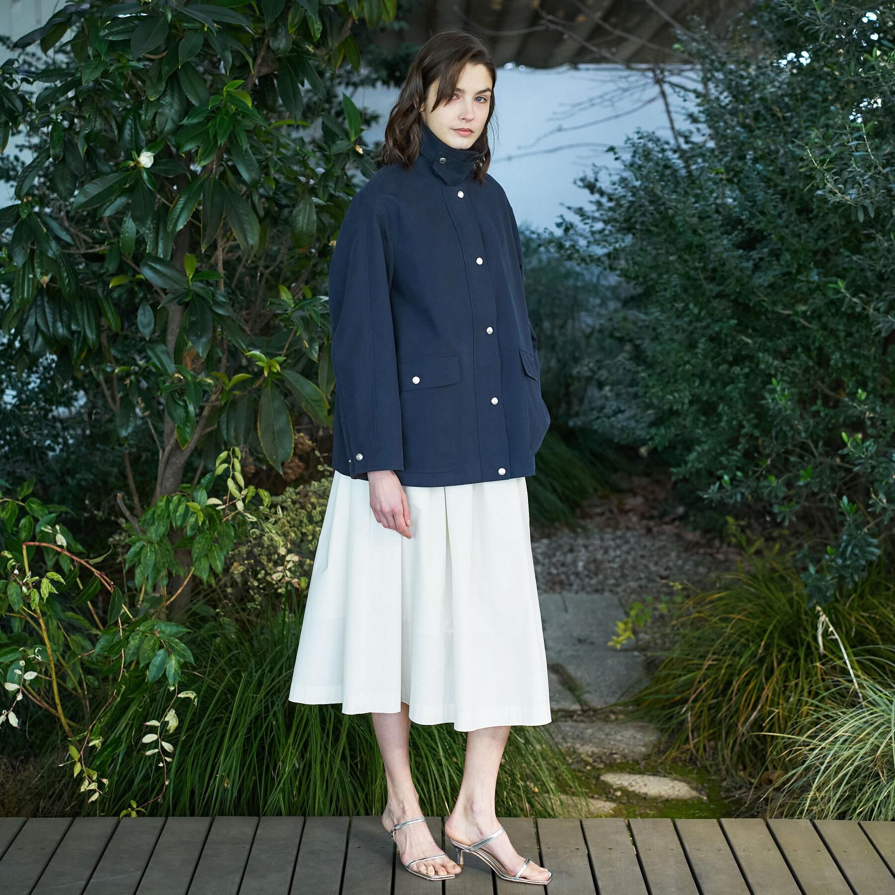 DRESSTERIOR「コットンポリエステルハンティングブルゾン」|ブルゾン・スタジャン|