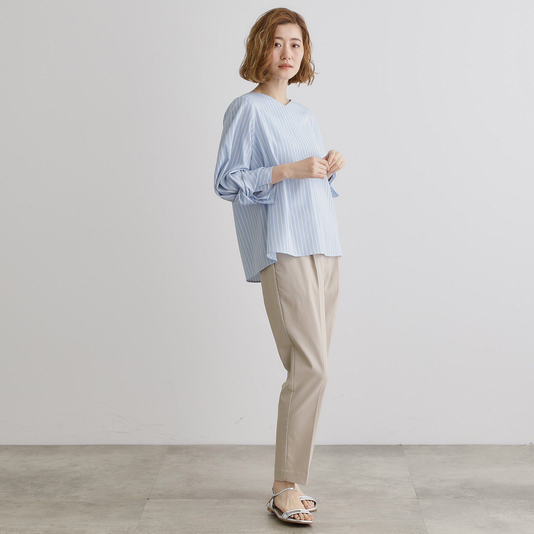 grove「【接触冷感】ハイパーストレッチテーパード」|その他|