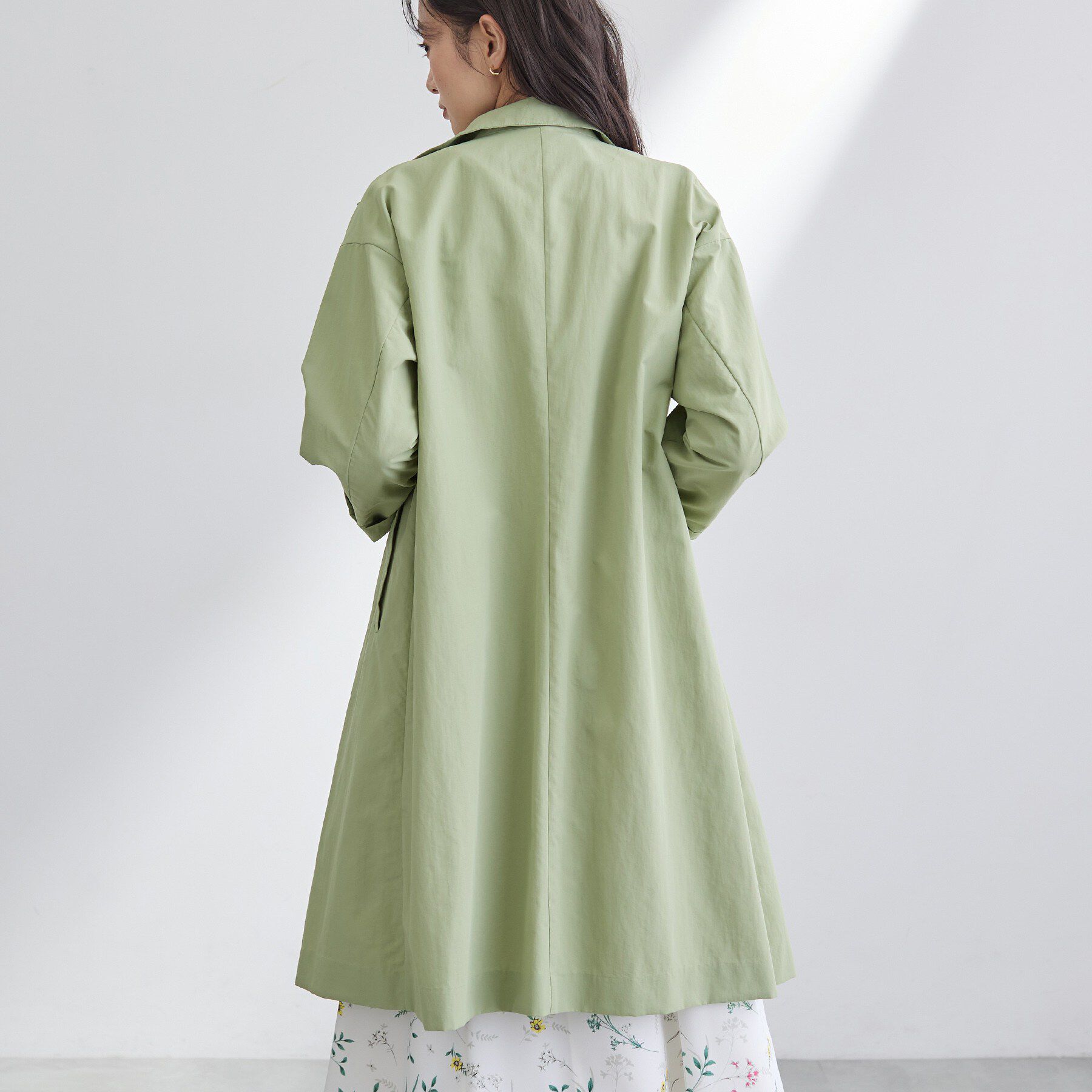 INDIVI「【撥水／軽量】ミニマル スタンドカラーコート」|その他|