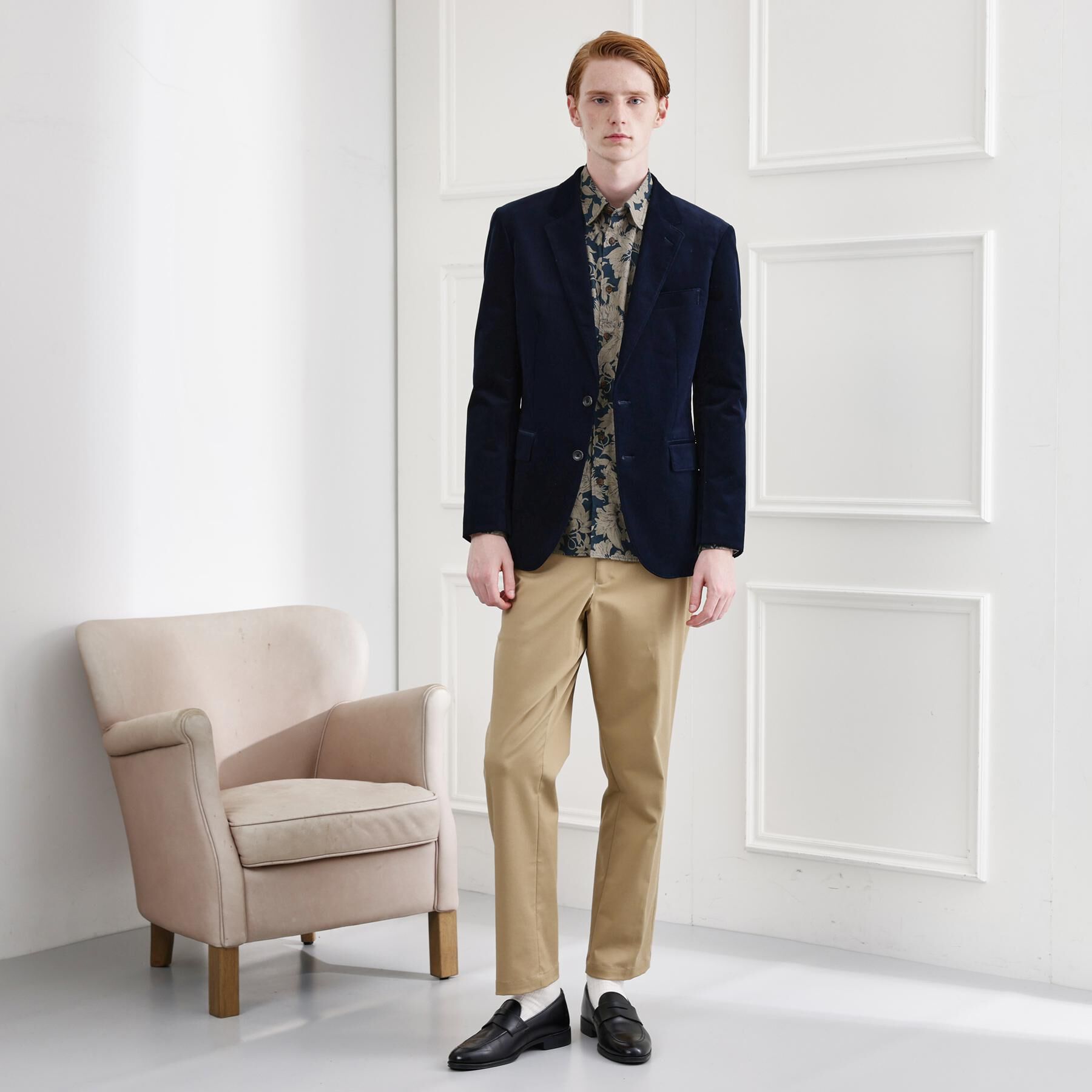 TAKEO KIKUCHI「【LIMITED】フラワープリント長袖シャツ」|シャツ・ブラウス|