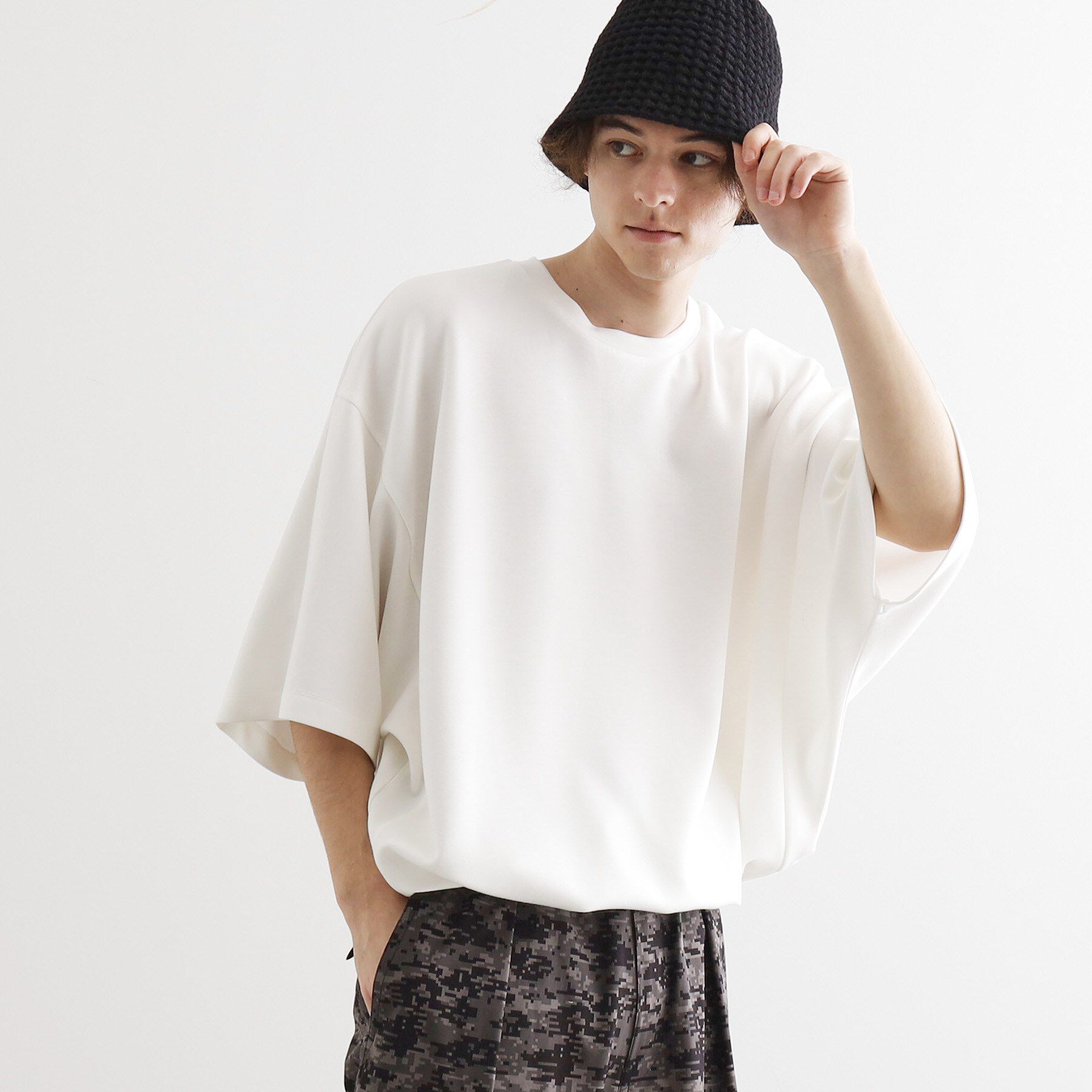 tk.TAKEO KIKUCHI「マシュマロドルマンカットソー」|Tシャツ・カットソー|