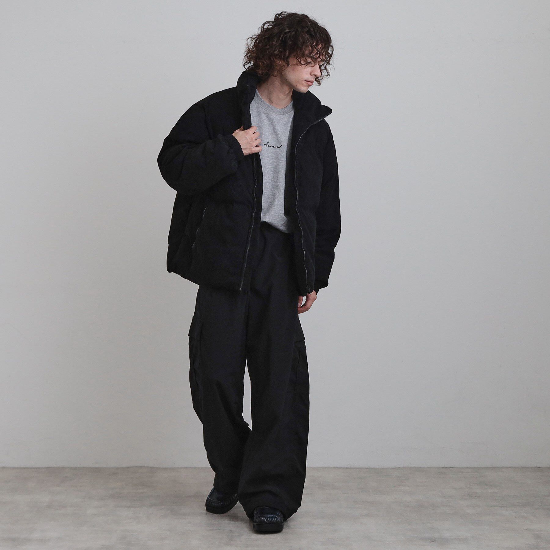 tk.TAKEO KIKUCHI「中綿スタンドコーデュロイブルゾン」|ブルゾン・スタジャン|