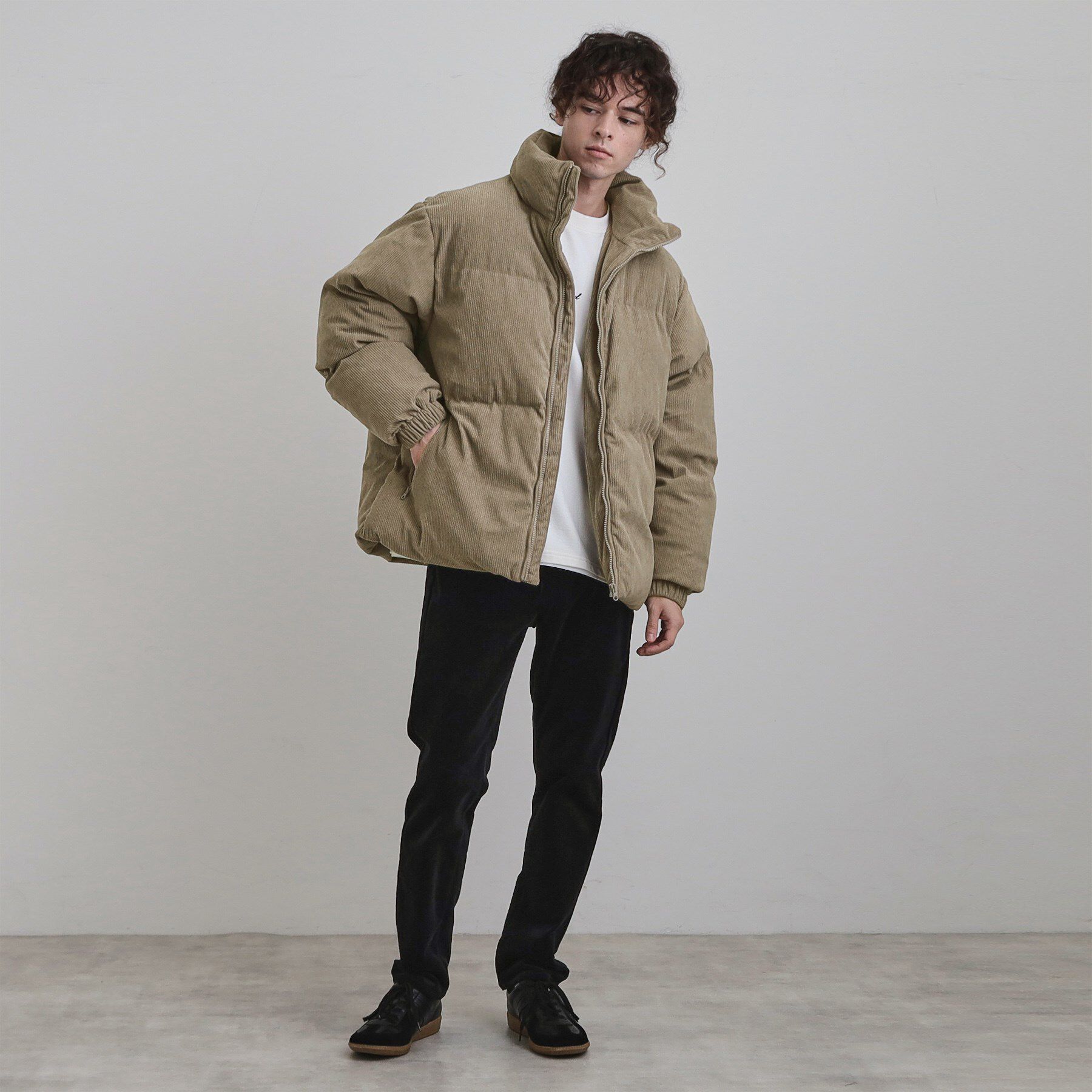 tk.TAKEO KIKUCHI「中綿スタンドコーデュロイブルゾン」|ブルゾン・スタジャン|