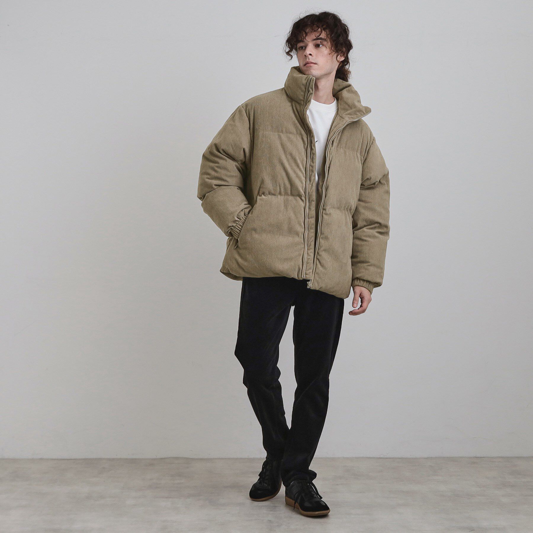 tk.TAKEO KIKUCHI「中綿スタンドコーデュロイブルゾン」|ブルゾン・スタジャン|