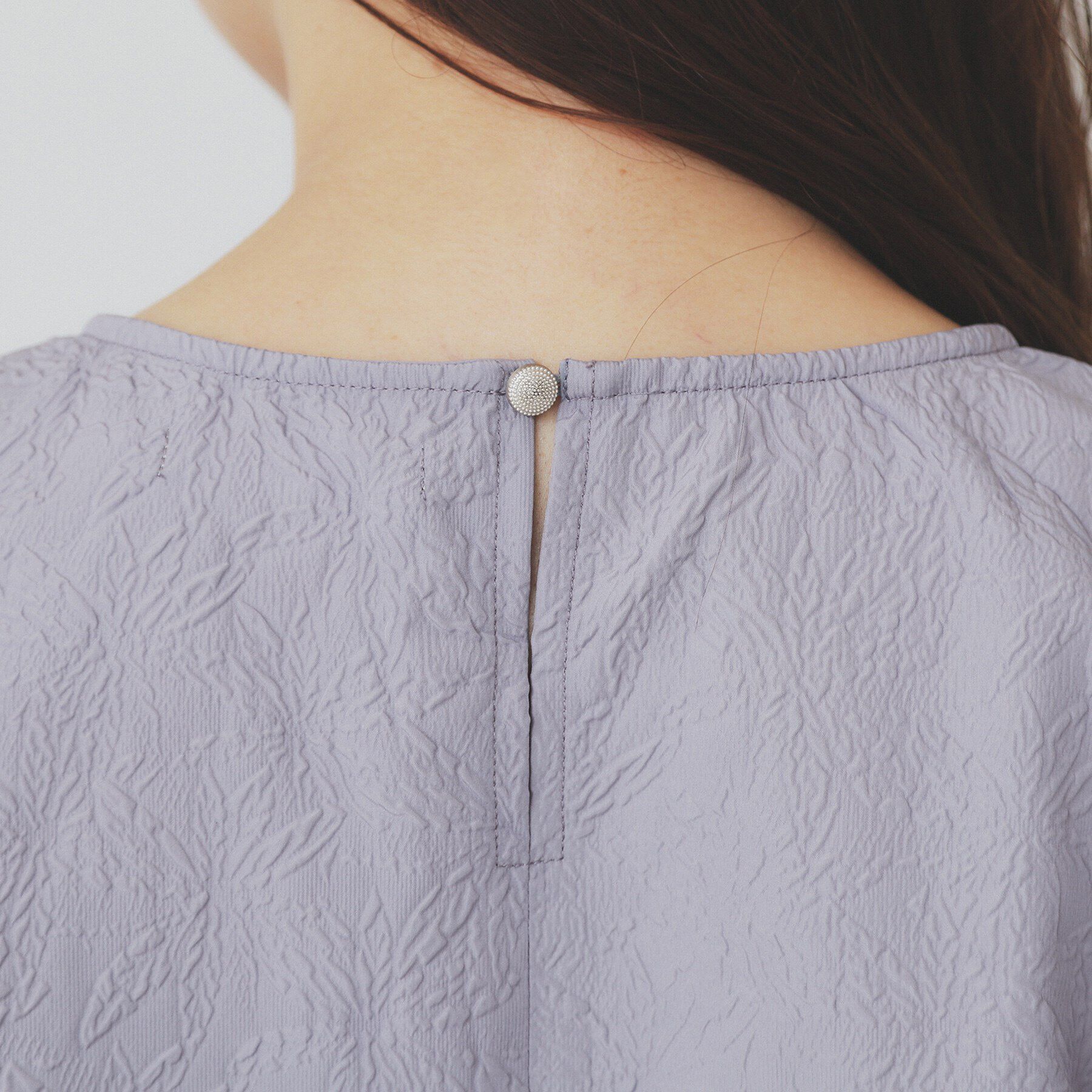 index「フラワージャカードパフフレアブラウス【洗濯機洗い可/防シワ】」|シャツ・ブラウス|