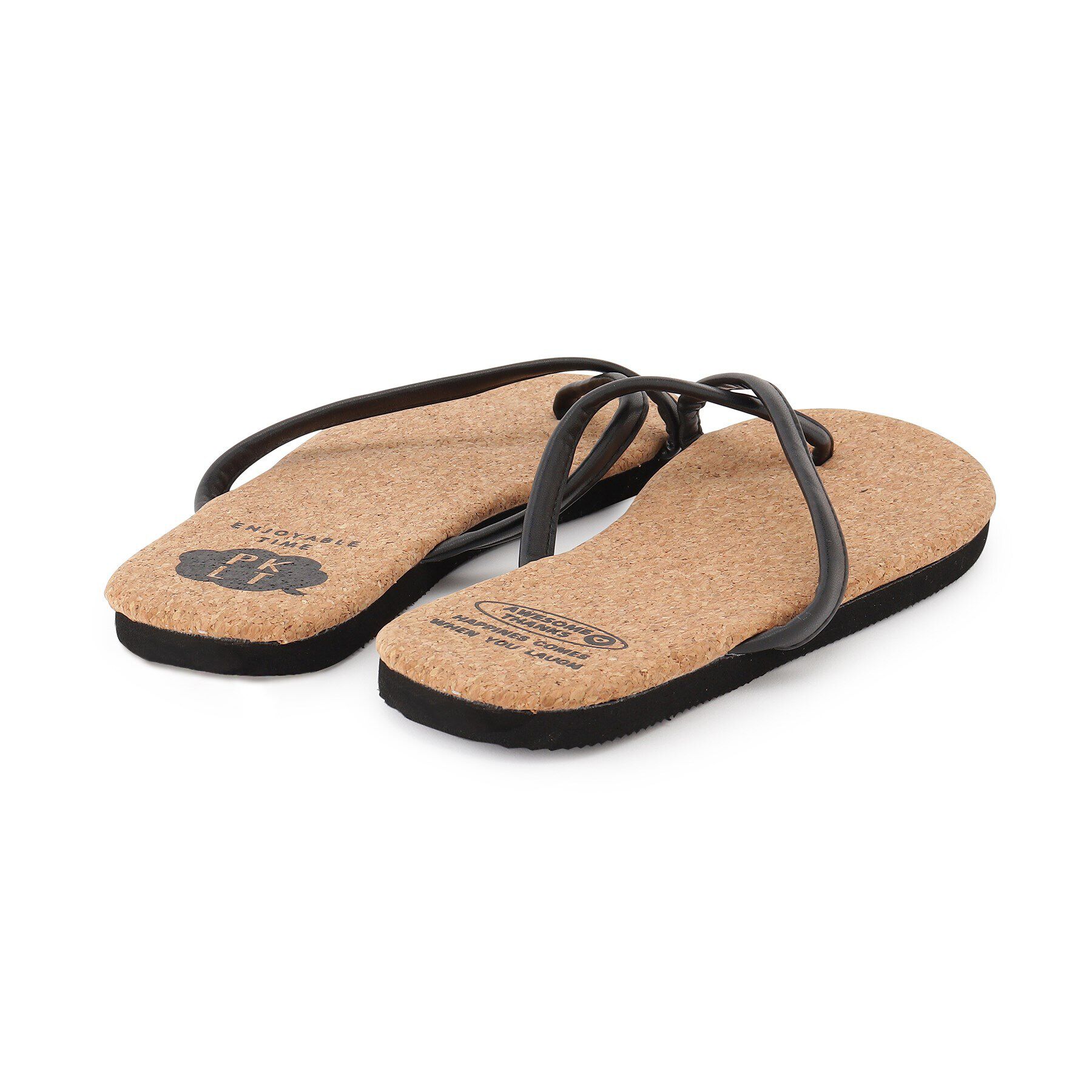 PINK-latte「【プールグッズ】コルクサンダル」|サンダル|