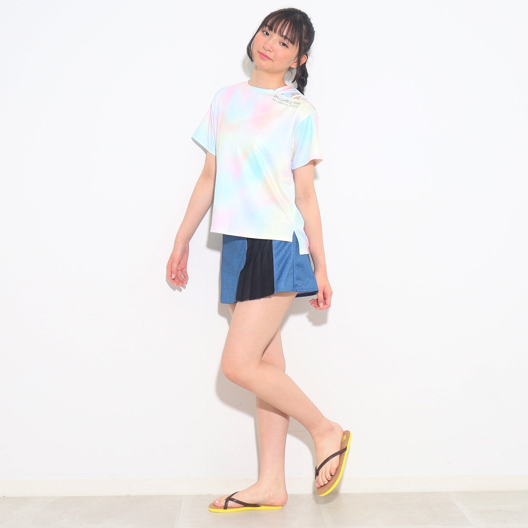 PINK-latte「【プールグッズ】コルクサンダル」|サンダル|