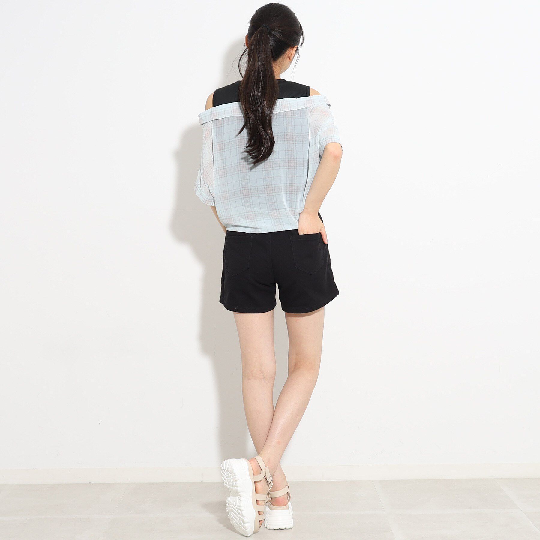 PINK-latte「厚底グルカサンダル」|サンダル|