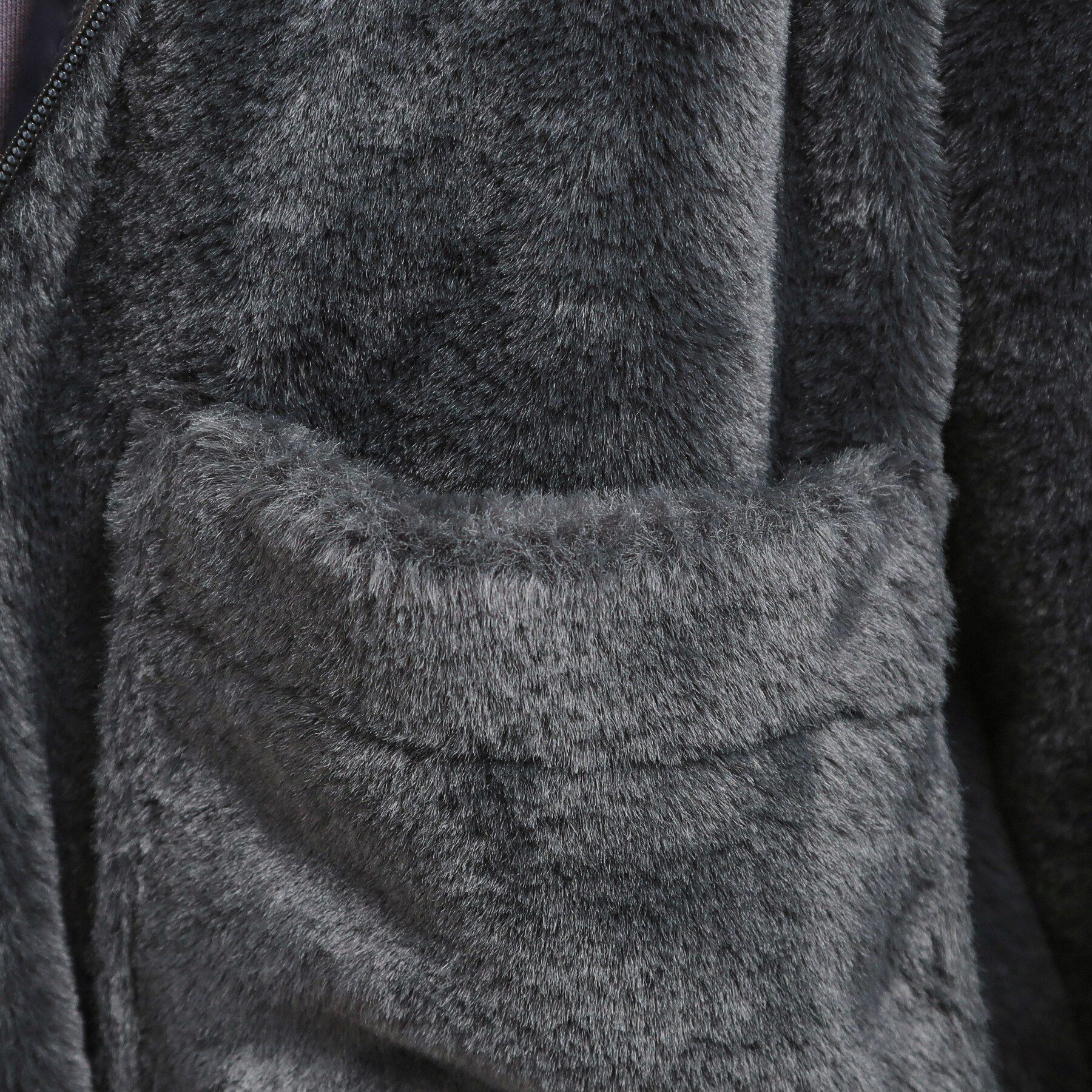 PINK-latte「耳付きフェイクファーブルゾン」|ブルゾン・スタジャン|