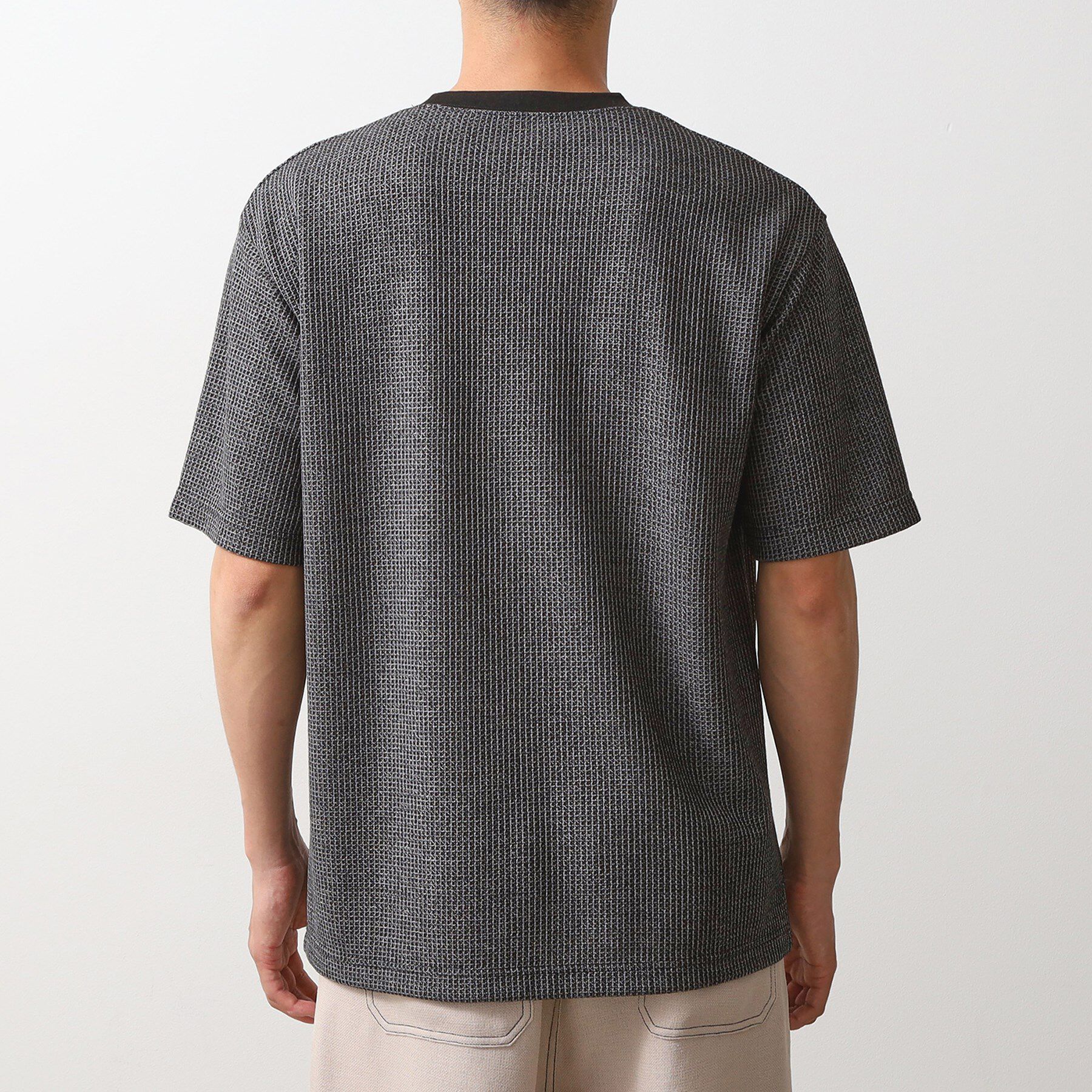 THE SHOP TK「カットジャカード半袖Tシャツ」|Tシャツ・カットソー|