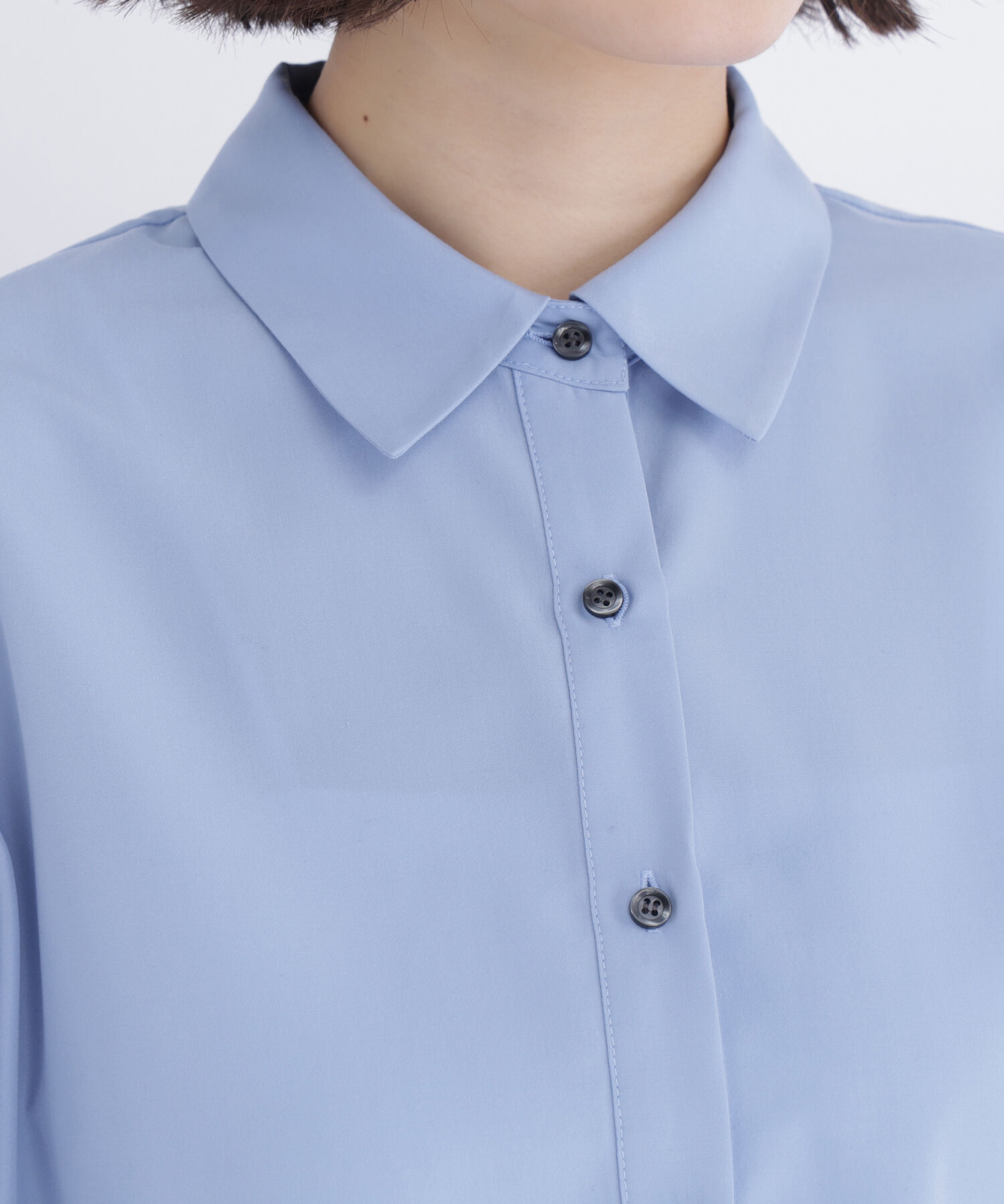  「バックプリーツデザインシャツ」|シャツ・ブラウス|