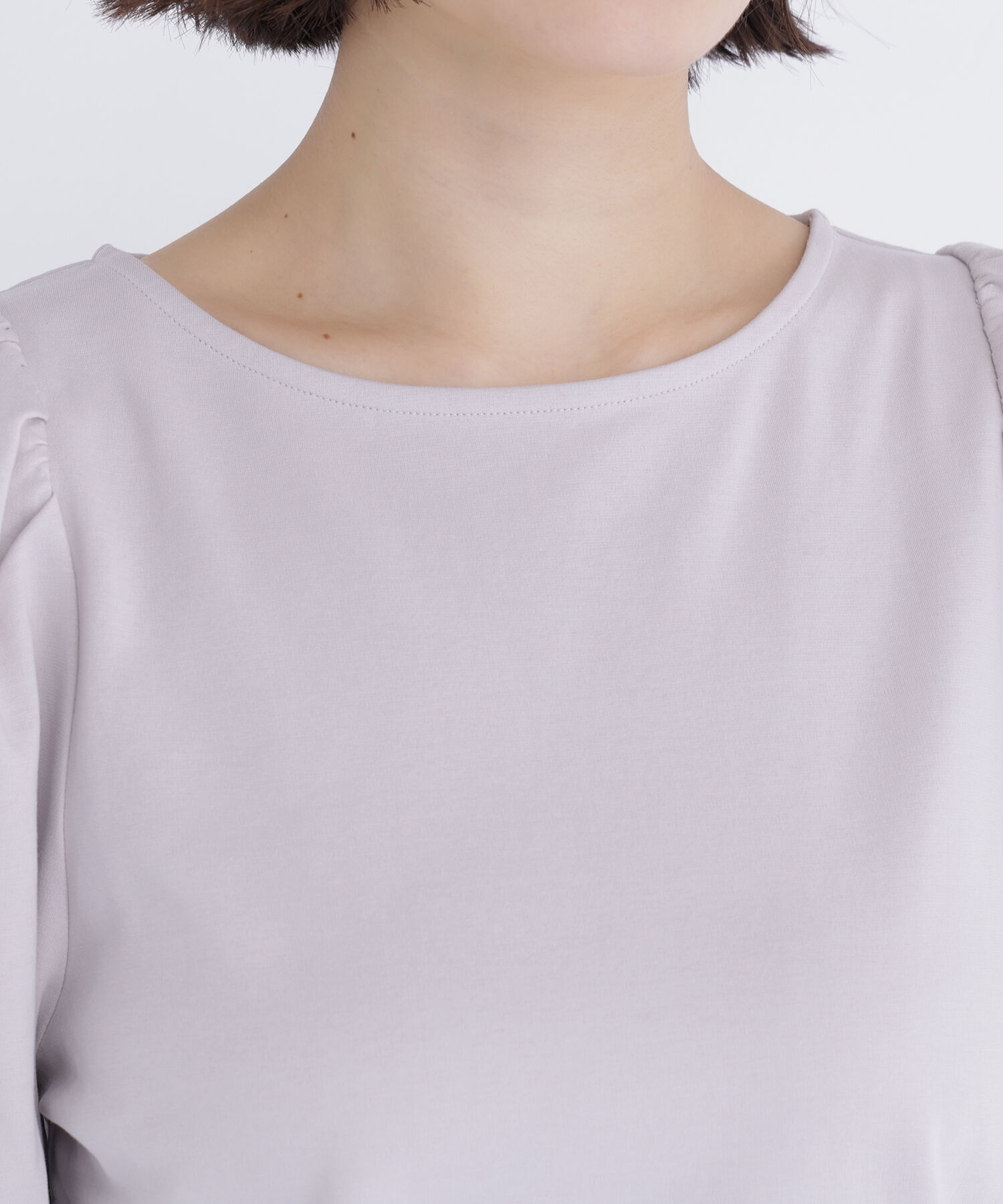  「パフスリーブカットソートップス」|Tシャツ・カットソー|